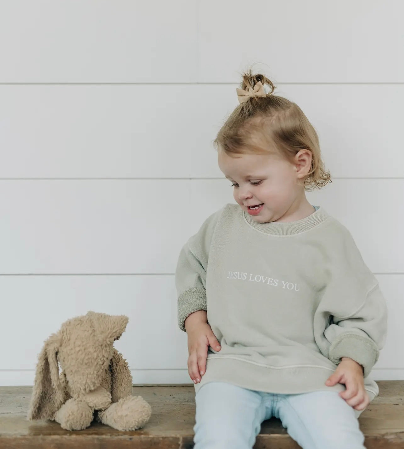 Jesus Loves You Toddler’s Crewneck