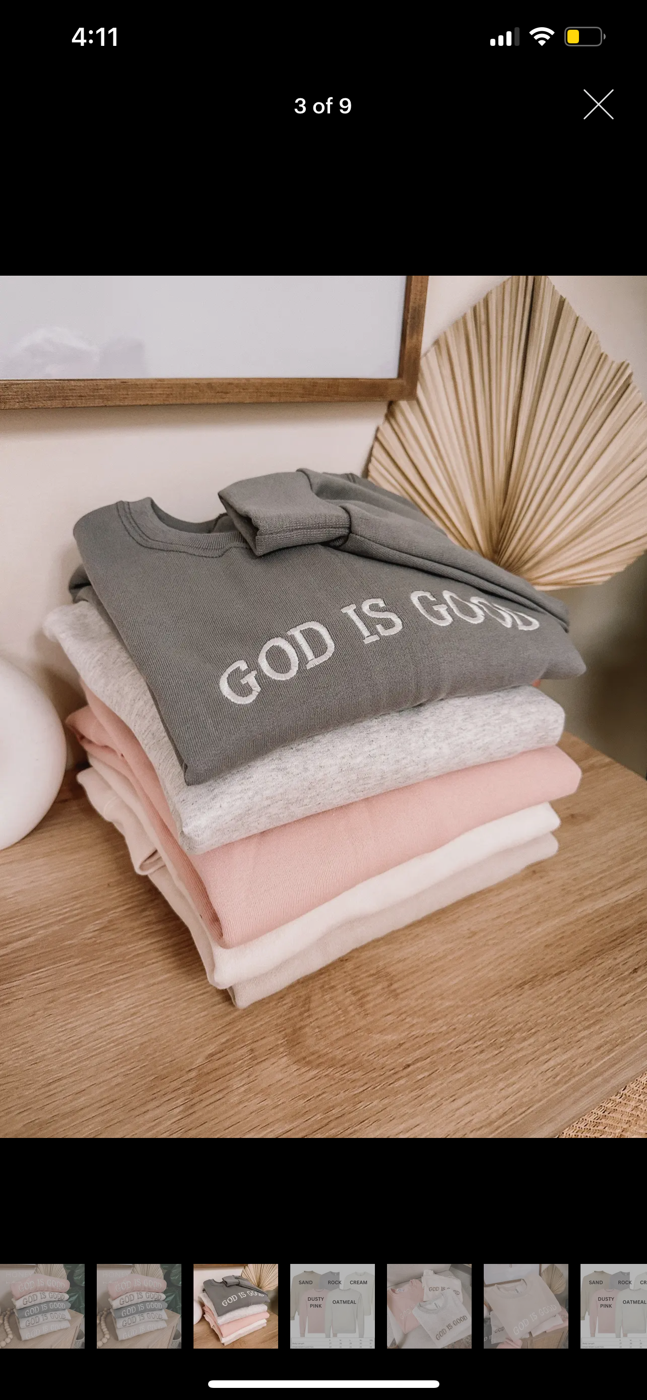 God Is Good Sweatshirt